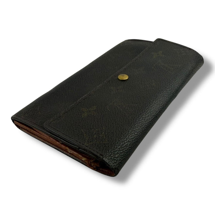 Louis Vuitton Sarah Brown Monogram Femme Wallet - Lux Central