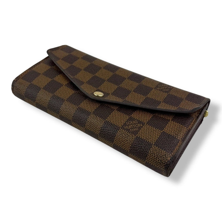 Louis Vuitton Sarah Brown Monogram Femme Wallet - Lux Central