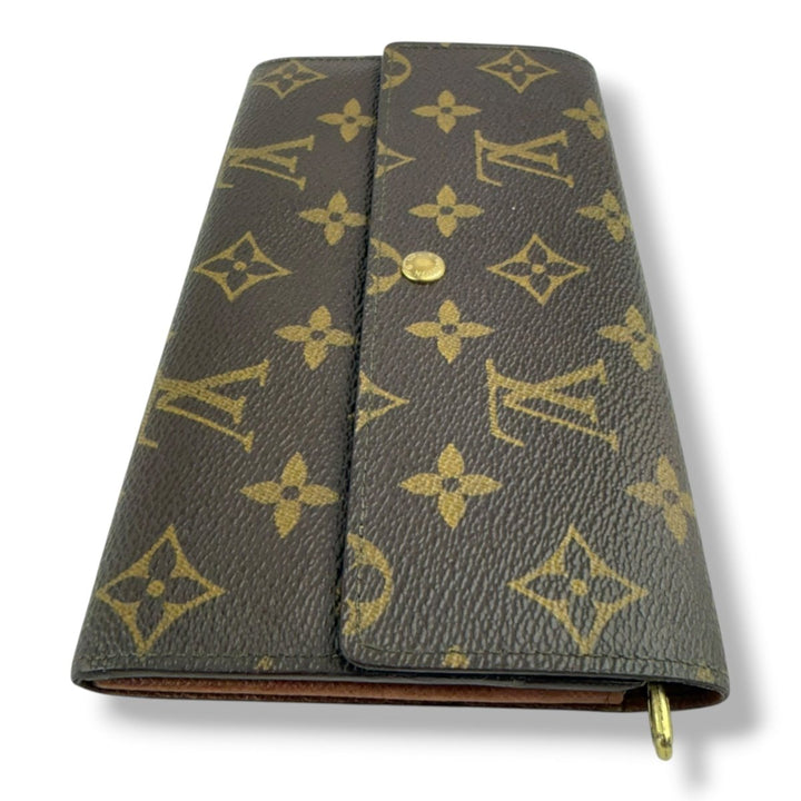 Louis Vuitton Sarah Brown Monogram Femme Wallet - Lux Central