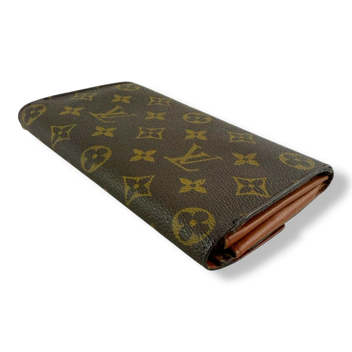 Louis Vuitton Sarah Brown Monogram Femme Wallet - Lux Central