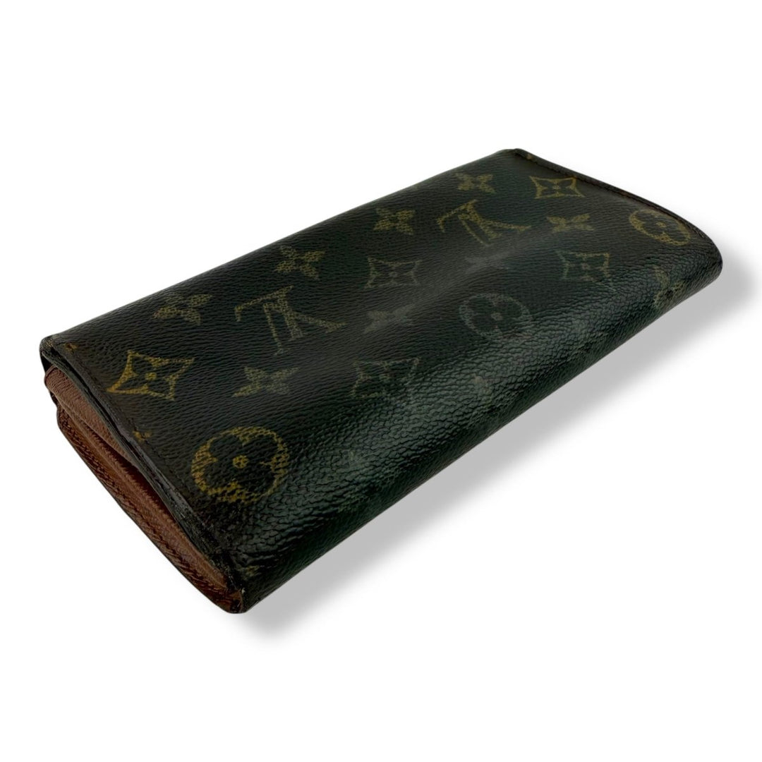 Louis Vuitton Sarah Brown Monogram Femme Wallet - Lux Central