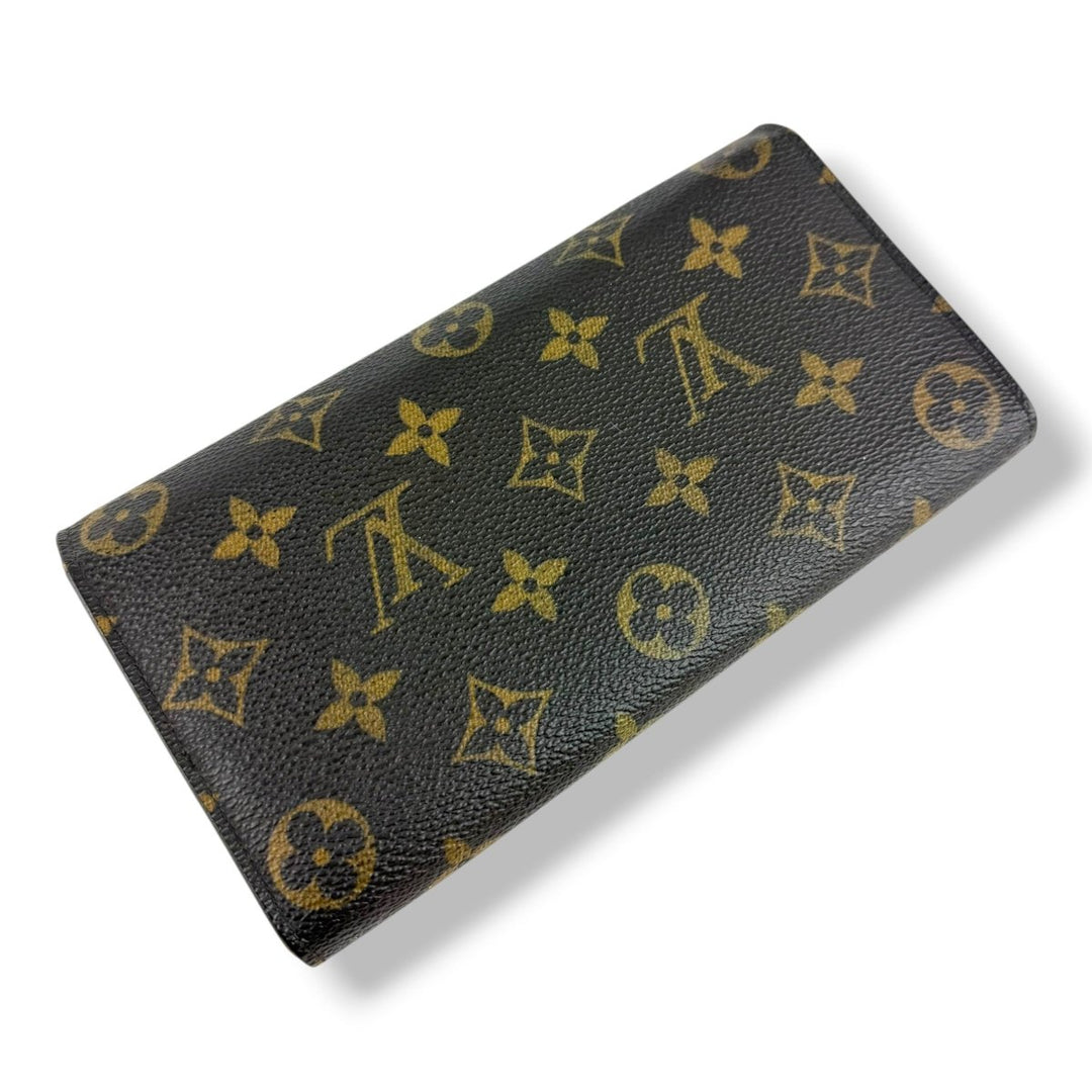 Louis Vuitton Sarah Brown Monogram Femme Wallet - Lux Central