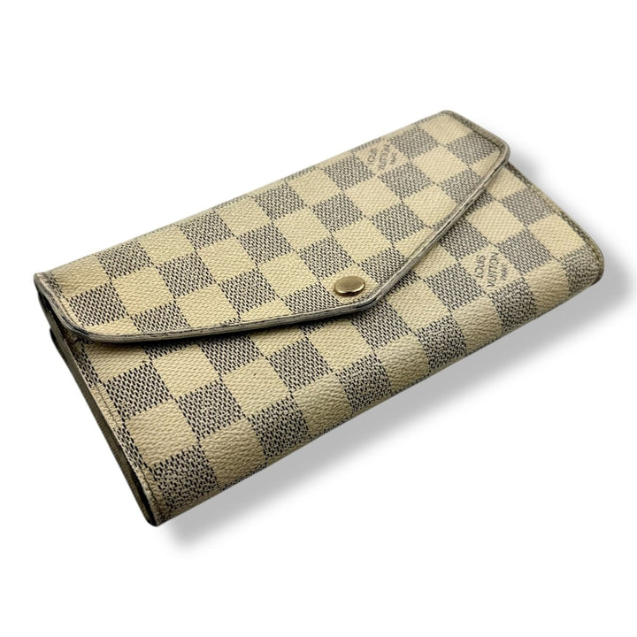 Louis Vuitton Sarah Damier Azur Femme Wallet - Lux Central