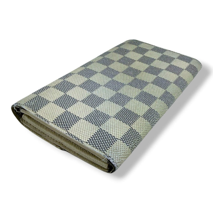 Louis Vuitton Sarah Damier Azur Femme Wallet - Lux Central