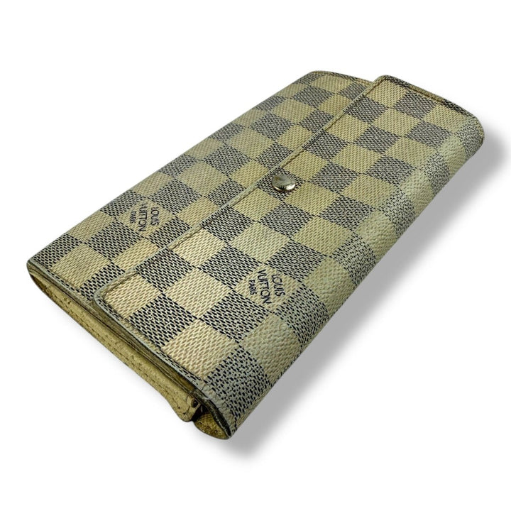 Louis Vuitton Sarah Damier Azur Femme Wallet - Lux Central
