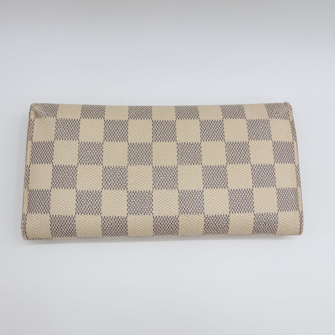 Louis Vuitton Sarah Damier Azur Femme Wallet - Lux Central