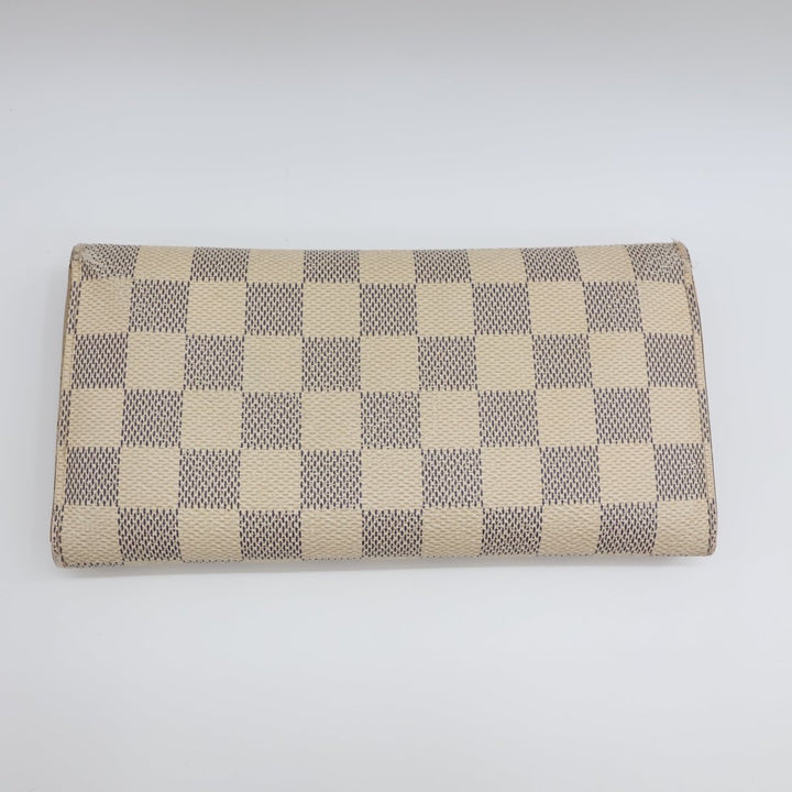Louis Vuitton Sarah Damier Azur Femme Wallet - Lux Central