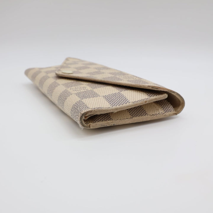 Louis Vuitton Sarah Damier Azur Femme Wallet - Lux Central