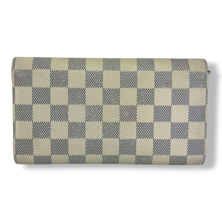 Louis Vuitton Sarah Damier Azur Femme Wallet - Lux Central
