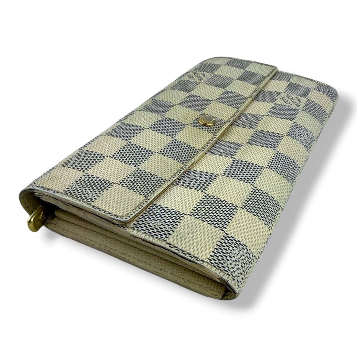 Louis Vuitton Sarah Damier Azur Femme Wallet - Lux Central