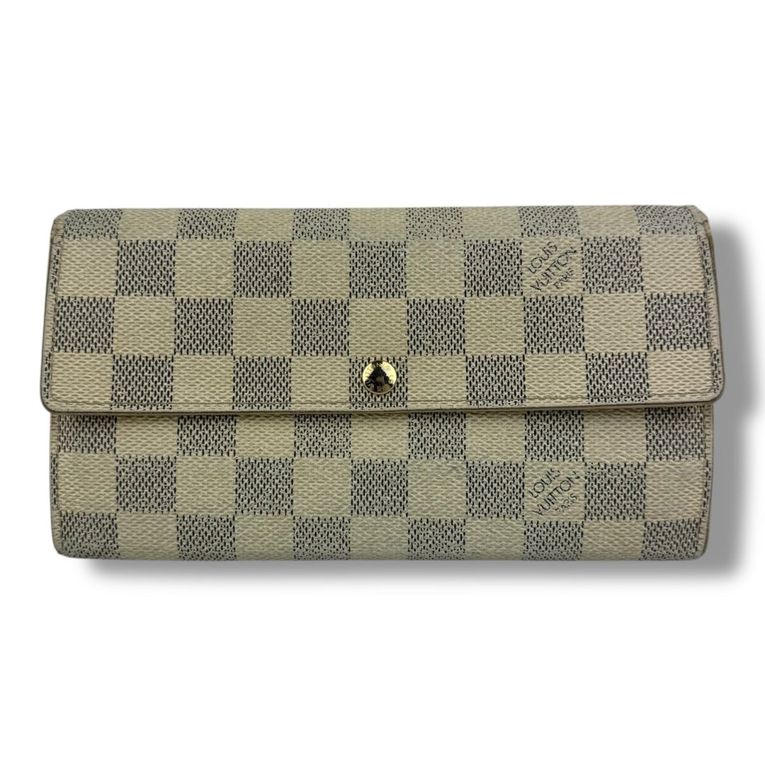 Louis Vuitton Sarah Damier Azur Femme Wallet - Lux Central
