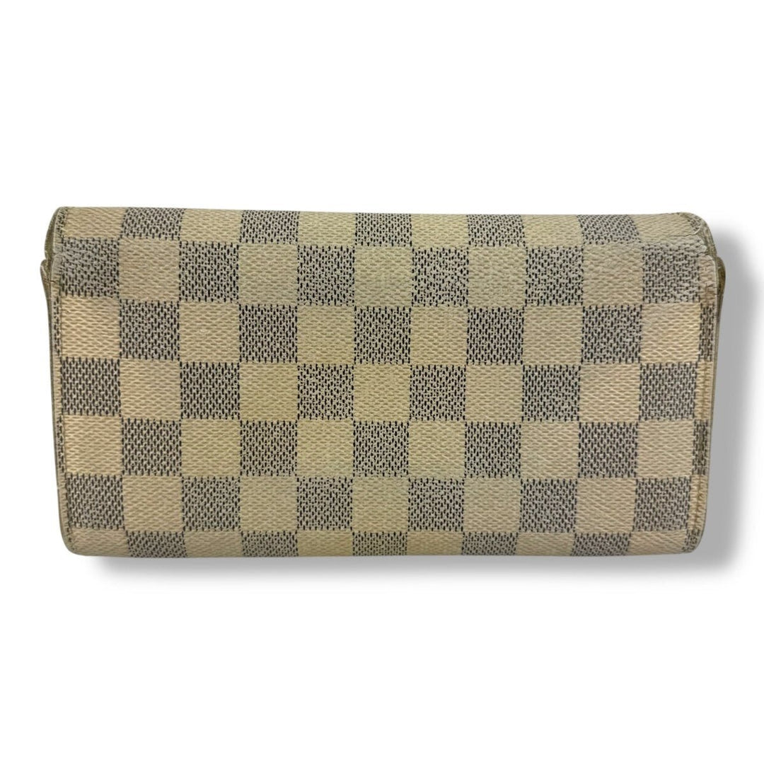 Louis Vuitton Sarah Damier Azur Femme Wallet - Lux Central