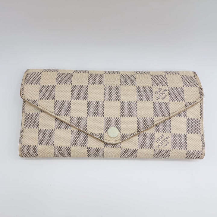 Louis Vuitton Sarah Damier Azur Femme Wallet - Lux Central