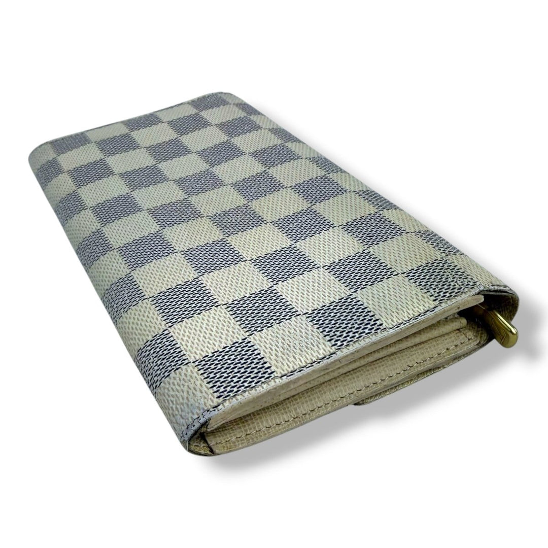 Louis Vuitton Sarah Damier Azur Femme Wallet - Lux Central