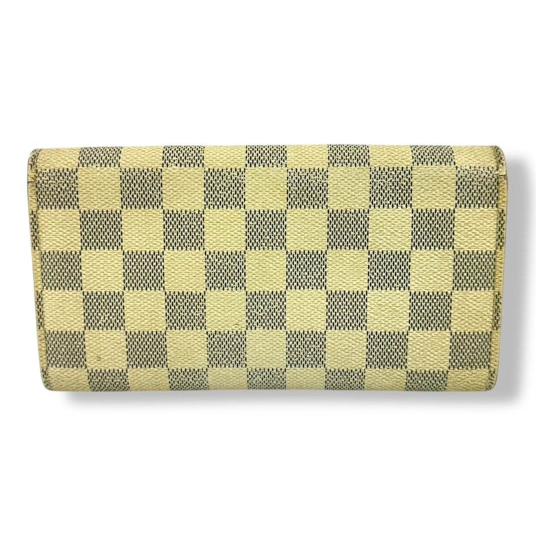 Louis Vuitton Sarah Damier Azur Femme Wallet - Lux Central