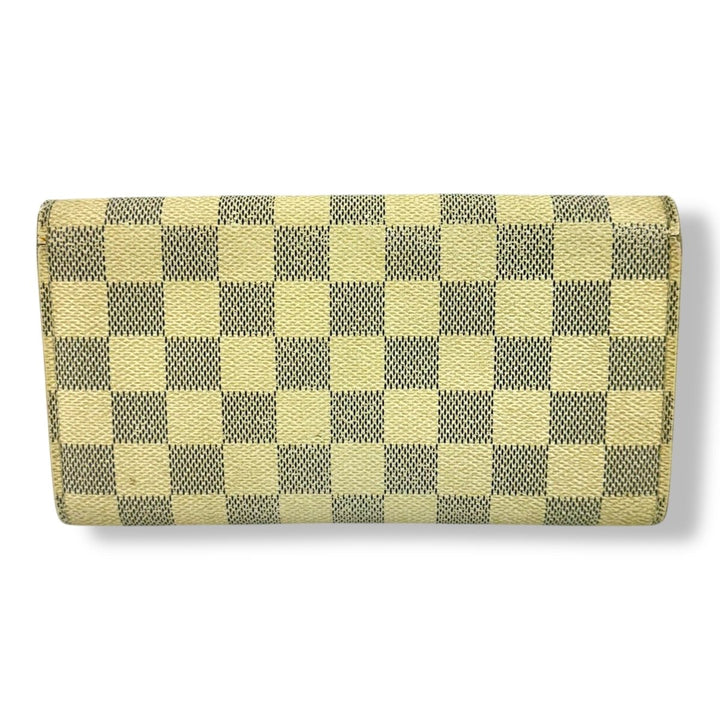 Louis Vuitton Sarah Damier Azur Femme Wallet - Lux Central