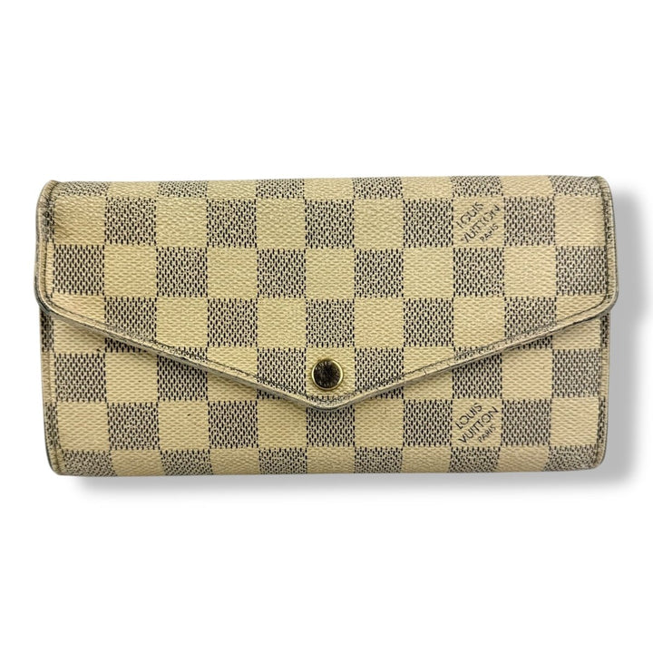 Louis Vuitton Sarah Damier Azur Femme Wallet - Lux Central