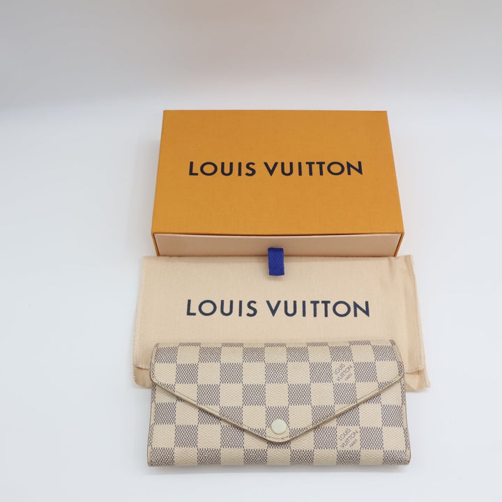 Louis Vuitton Sarah Damier Azur Femme Wallet - Lux Central