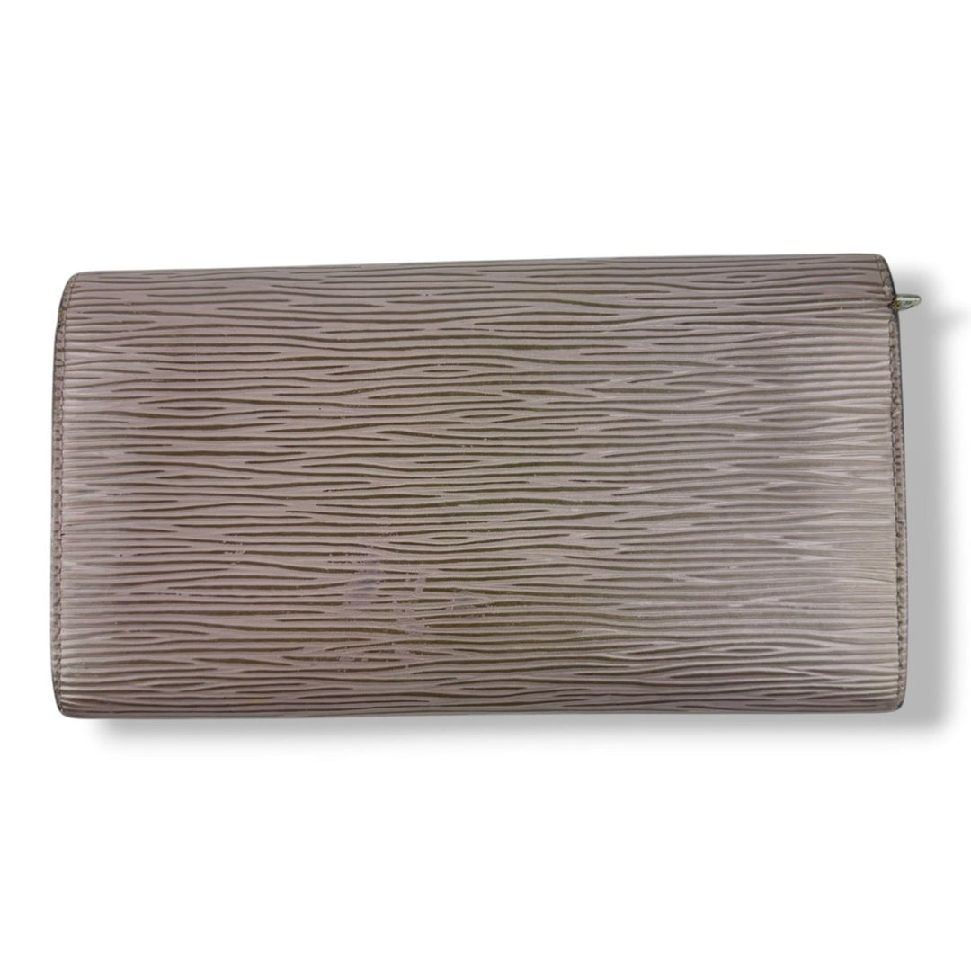 Louis Vuitton Sarah Lilac Epi Leather Femme Wallet - Lux Central