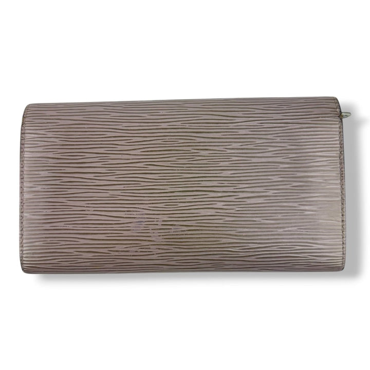 Louis Vuitton Sarah Lilac Epi Leather Femme Wallet - Lux Central