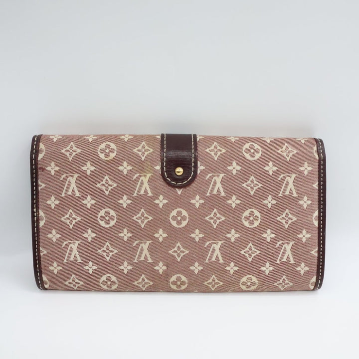 Louis Vuitton Sarah Pink Lin Femme Wallet - Lux Central