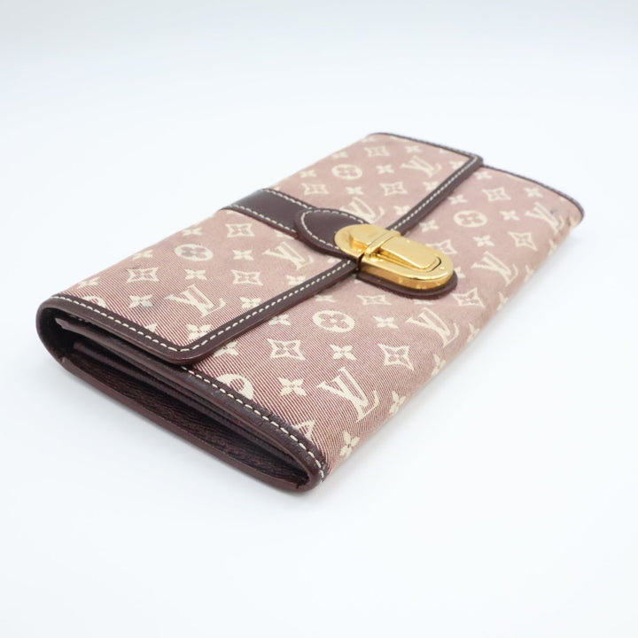Louis Vuitton Sarah Pink Lin Femme Wallet - Lux Central