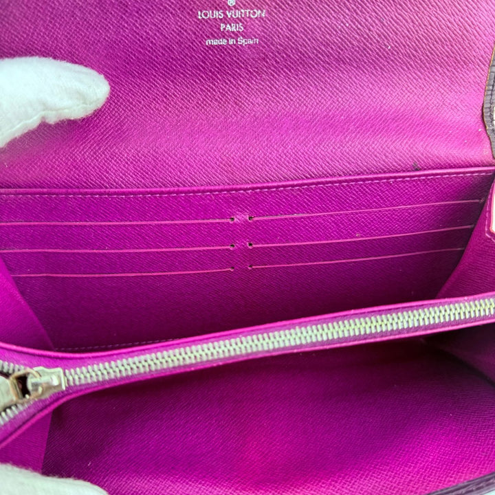 Louis Vuitton Sarah Plum EPI Femme Wallet - Lux Central