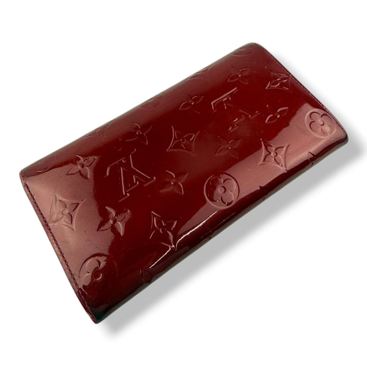 Louis Vuitton Sarah Vernis Patent Leather Femme Wallet - Lux Central