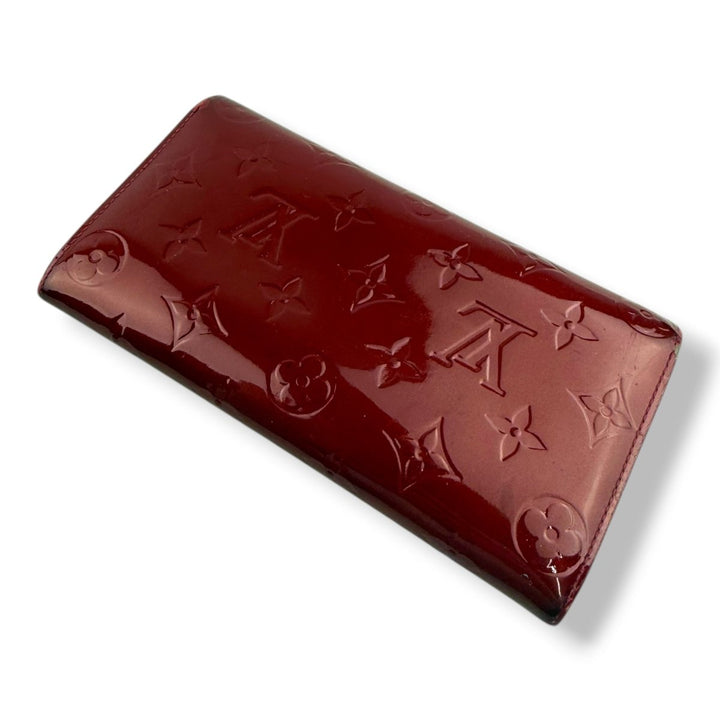 Louis Vuitton Sarah Vernis Patent Leather Femme Wallet - Lux Central