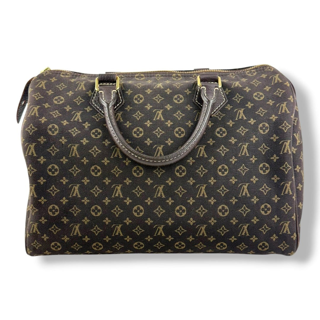 Louis Vuitton Sepia Monogram Mini Idylle Romance Speedy 30 Handbag - Lux Central