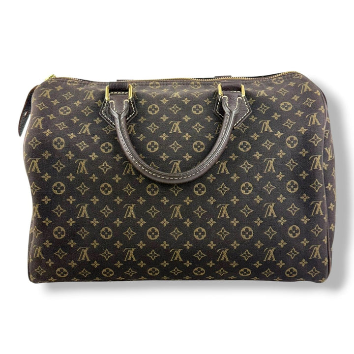 Louis Vuitton Sepia Monogram Mini Idylle Romance Speedy 30 Handbag - Lux Central