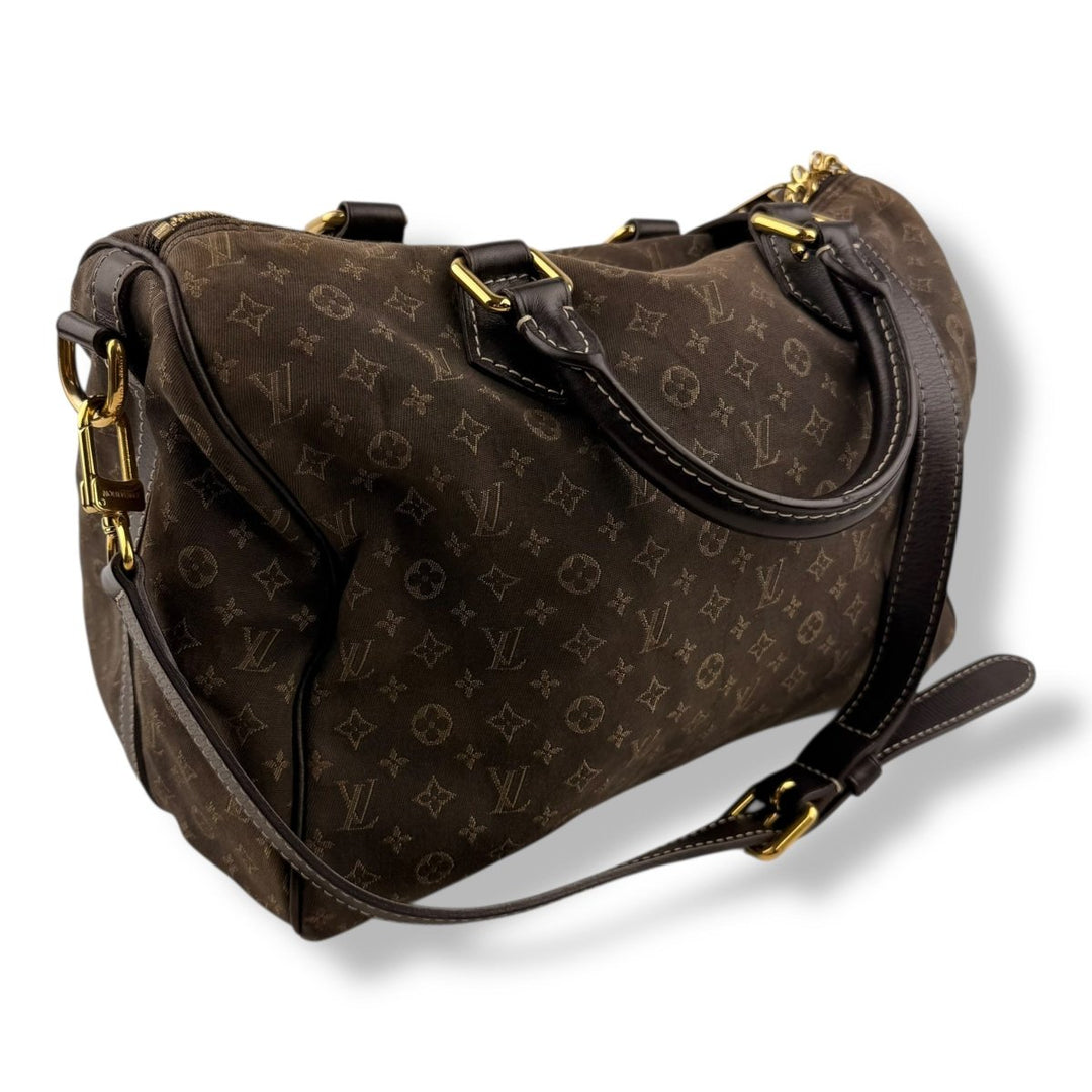 Louis Vuitton Sepia Monogram Mini Idylle Romance Speedy Bandouliere 30 Handbag - Lux Central