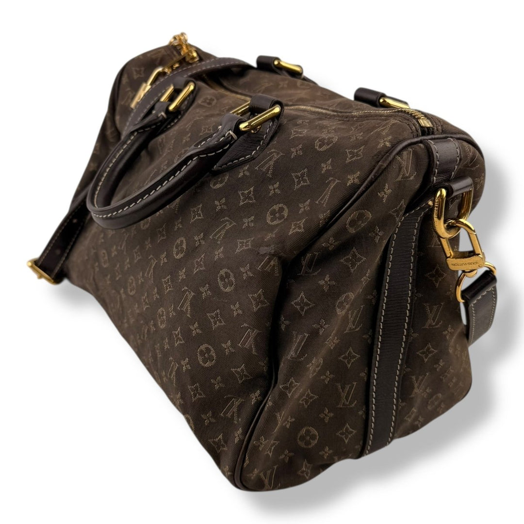 Louis Vuitton Sepia Monogram Mini Idylle Romance Speedy Bandouliere 30 Handbag - Lux Central