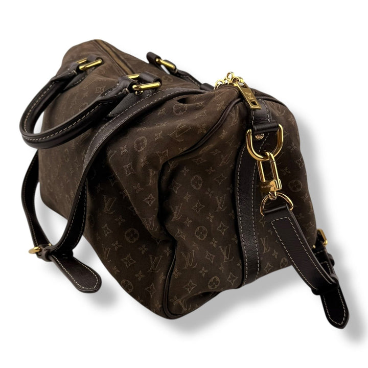 Louis Vuitton Sepia Monogram Mini Idylle Romance Speedy Bandouliere 30 Handbag - Lux Central