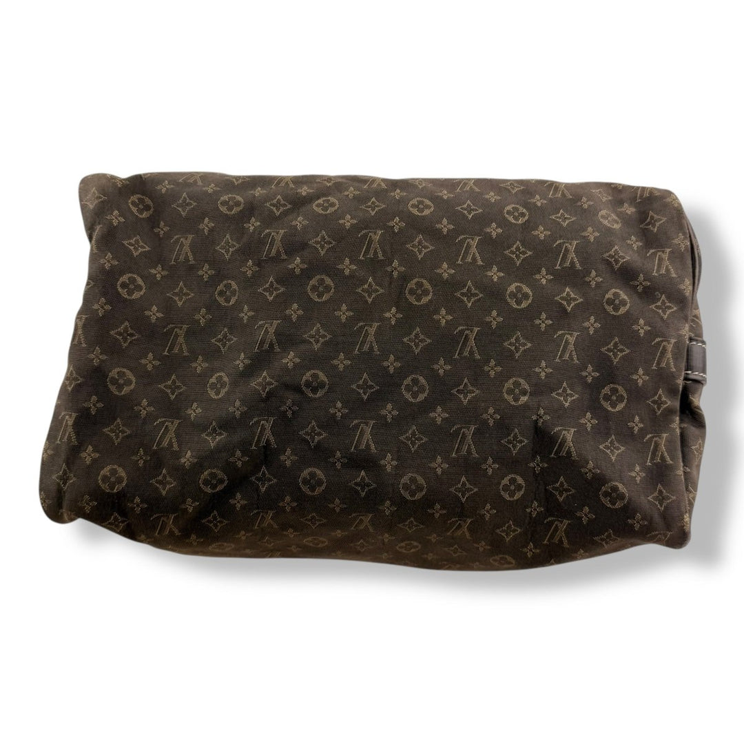 Louis Vuitton Sepia Monogram Mini Idylle Romance Speedy Bandouliere 30 Handbag - Lux Central