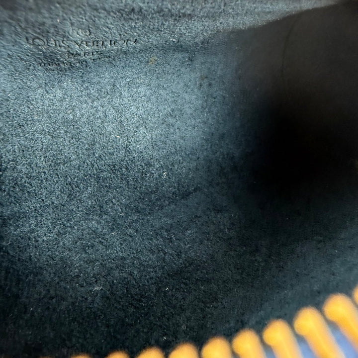 Louis Vuitton Soufflot Blue Epi Leather Mini Pochette Handbag - Lux Central