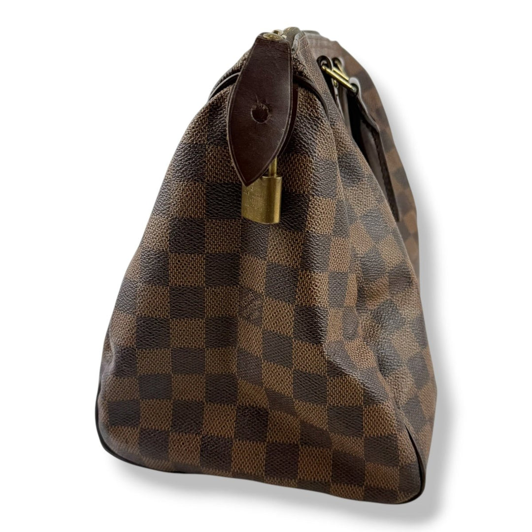Louis Vuitton Speedy 30 Brown Damier Ebene Handbag - Lux Central