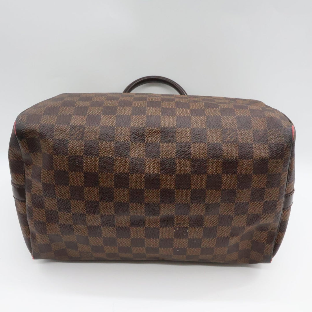 Louis Vuitton Speedy 30 Brown Damier Handbag - Lux Central