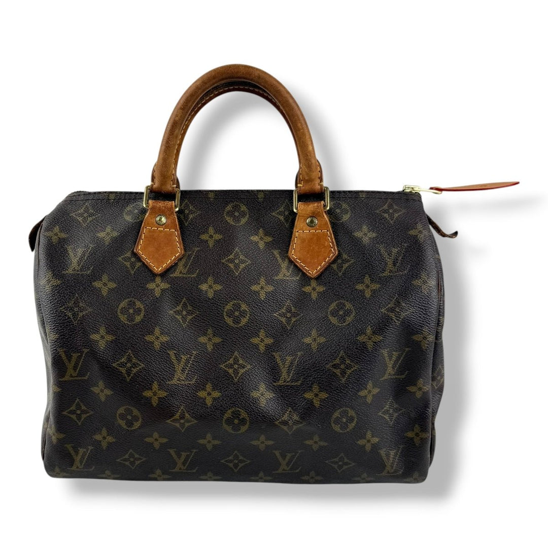 Louis Vuitton Speedy 30 Brown Monogram Handbag - Lux Central