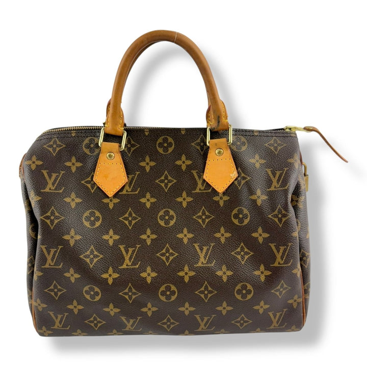 Louis Vuitton Speedy 30 Brown Monogram Handbag - Lux Central