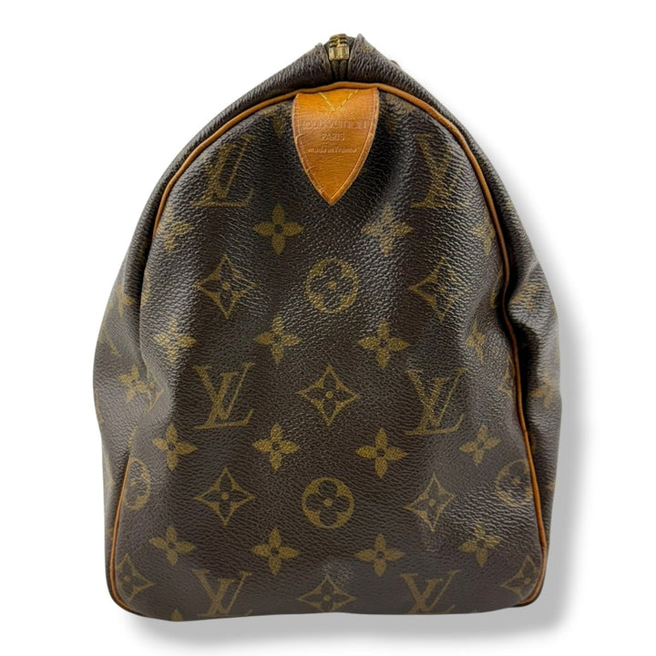 Louis Vuitton Speedy 30 Brown Monogram Handbag - Lux Central
