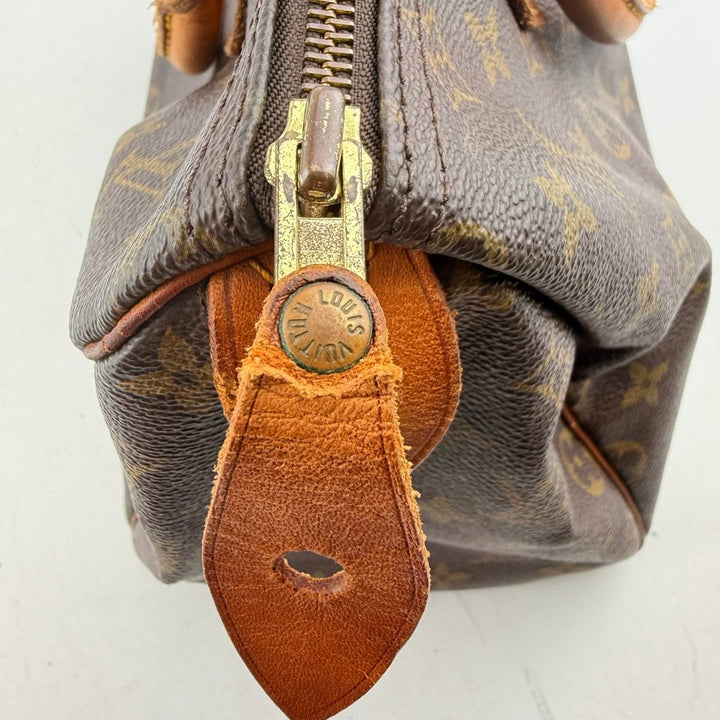 Louis Vuitton Speedy 30 Brown Monogram Handbag - Lux Central