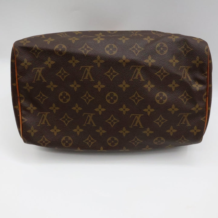 Louis Vuitton Speedy 30 Brown Monogram Handbag - Lux Central