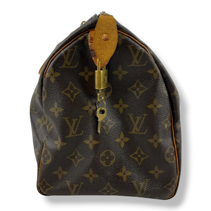 Louis Vuitton Speedy 30 Brown Monogram Handbag - Lux Central