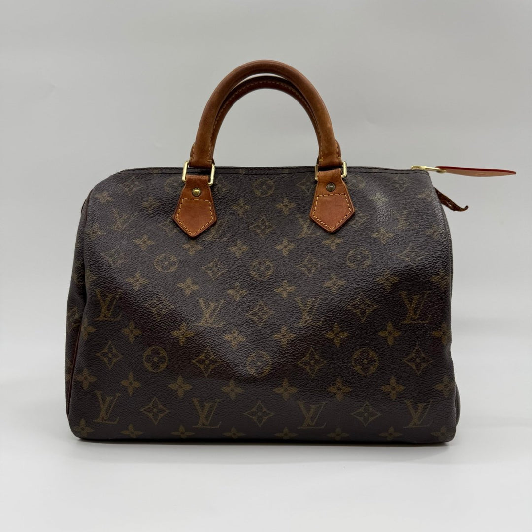 Louis Vuitton Speedy 30 Brown Monogram Handbag - Lux Central