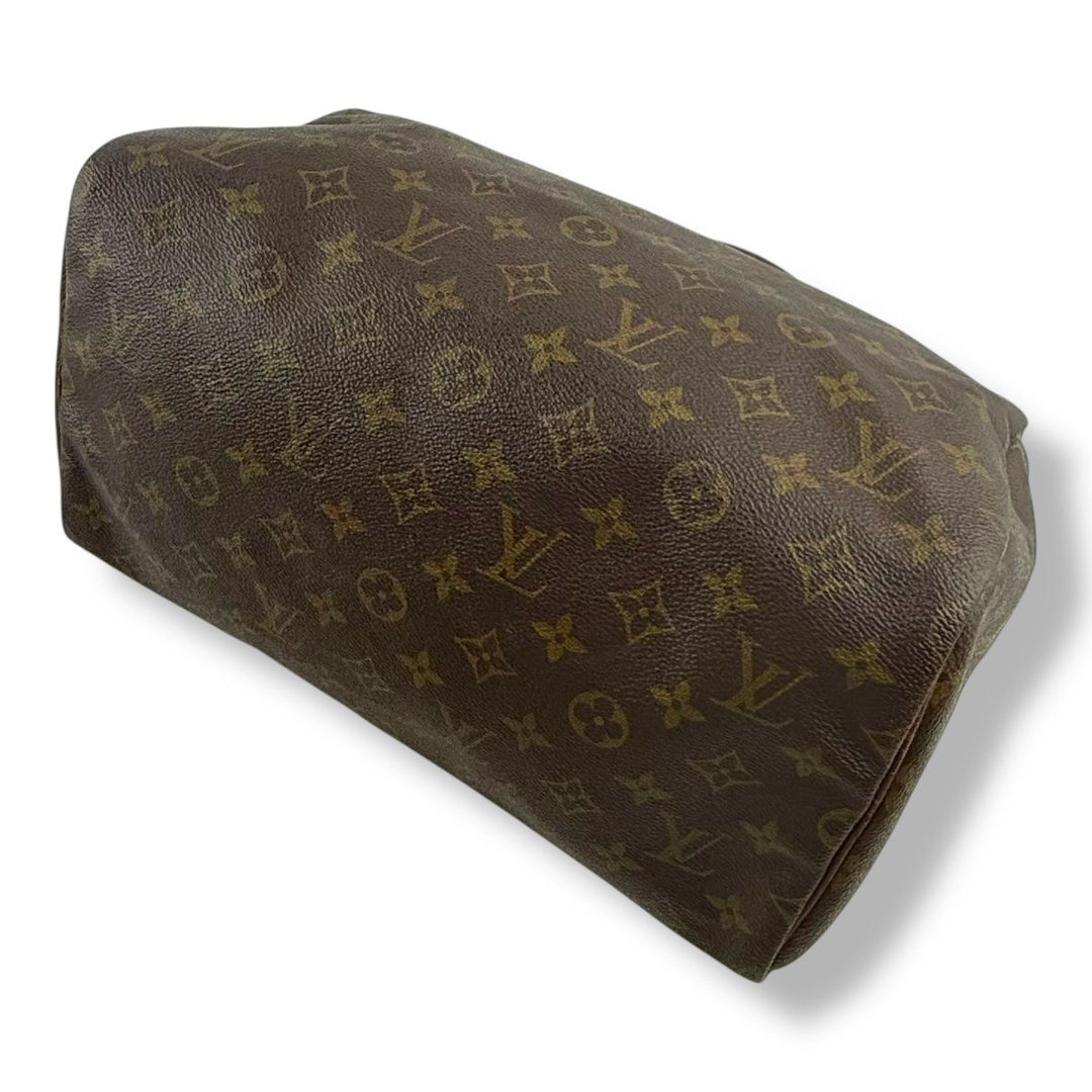 Louis Vuitton Speedy 30 Brown Monogram Handbag - Lux Central