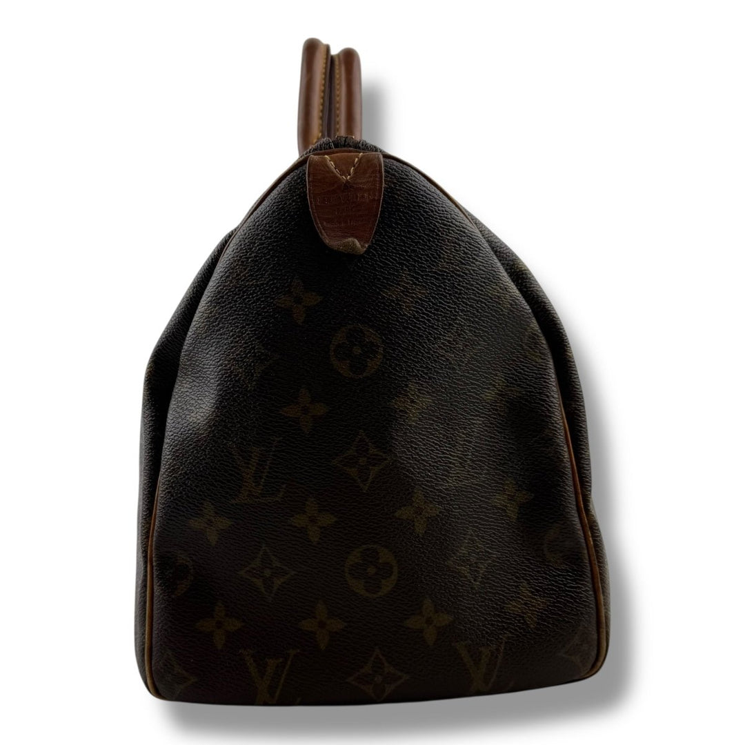 Louis Vuitton Speedy 30 Brown Monogram Handbag - Lux Central
