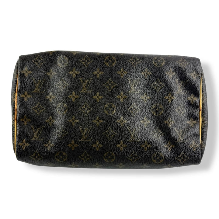 Louis Vuitton Speedy 30 Brown Monogram Handbag - Lux Central