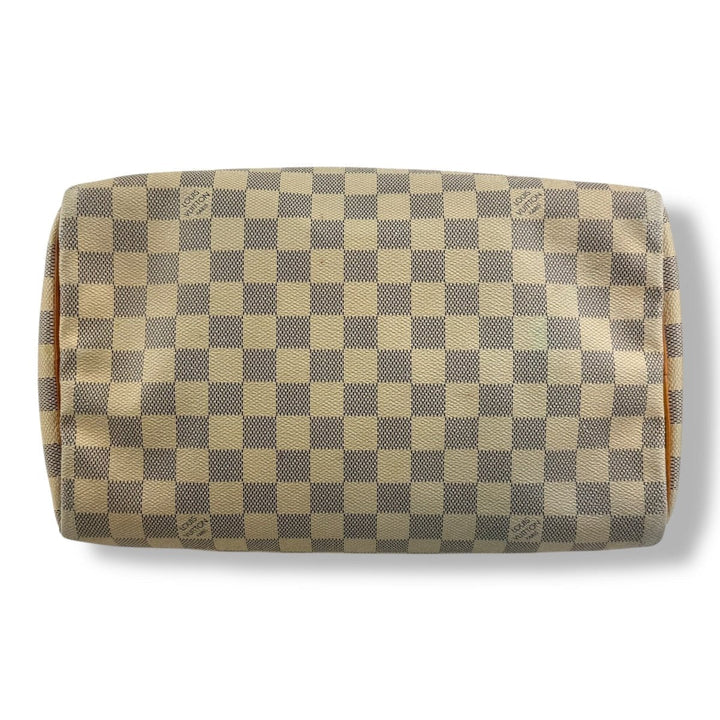 Louis Vuitton Speedy 30 Damier Azur Handbag - Lux Central
