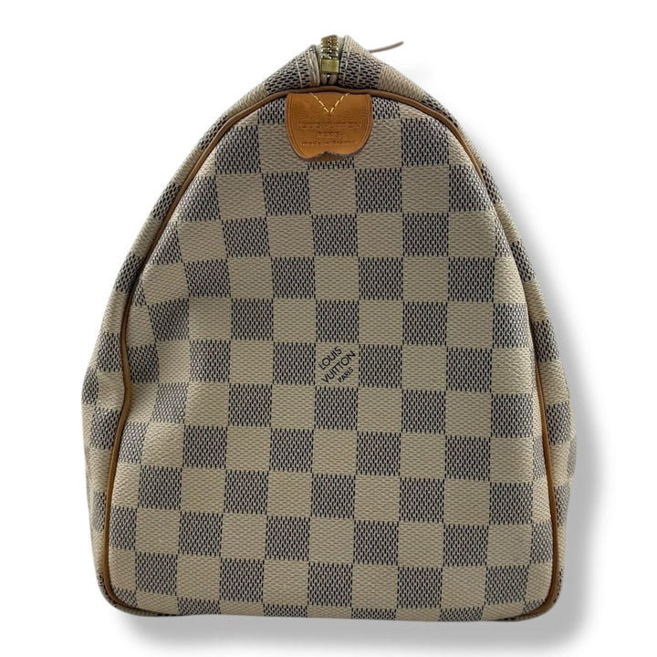 Louis Vuitton Speedy 30 Damier Azur Handbag - Lux Central